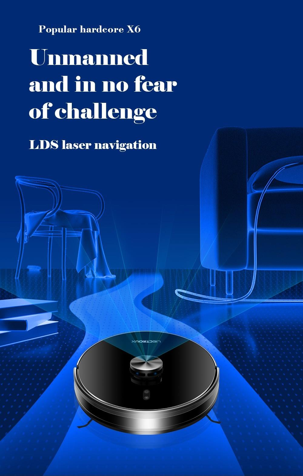 Liectroux Robotický vysávač X6 - 4